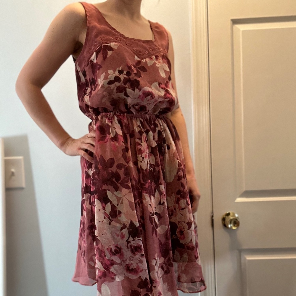 Lauren Conrad Floral Flowy Dress